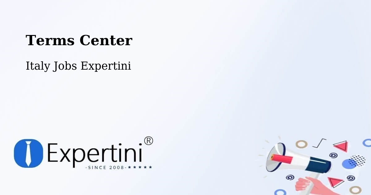 Terms of Service – Lomazzo - Italy Jobs Expertini